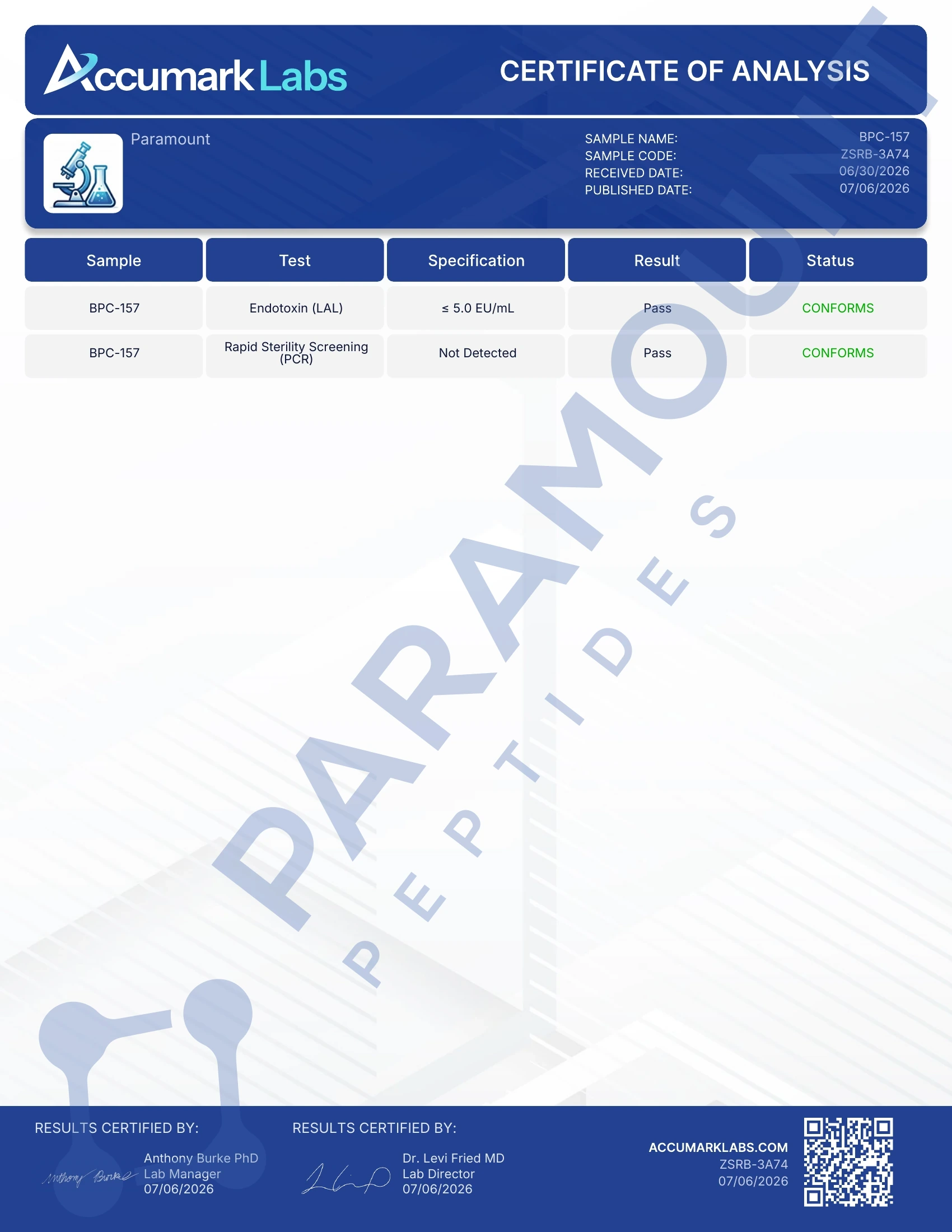 bpc-157 certificate of analysis Buy 5mg KLOW Blend (BPC-157+TB-500+GHK-Cu+KPV) Scalp Treatment Length:14 mm